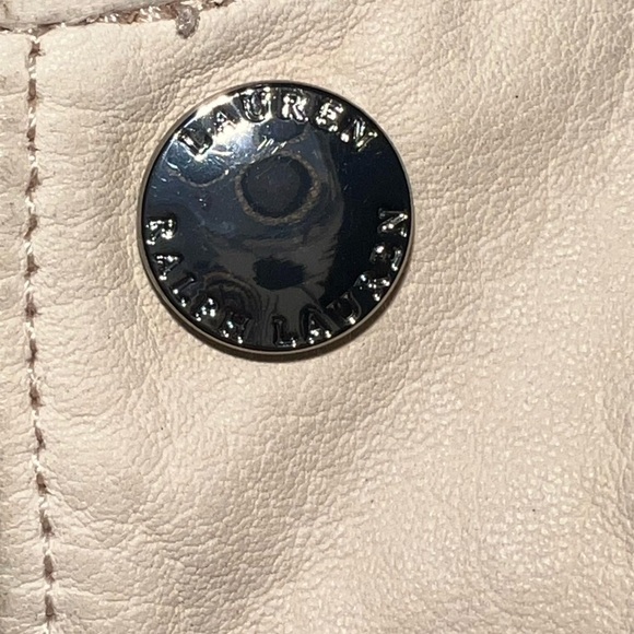 Lauren Ralph Lauren Lambskin Leather Jacket Size 12 - Picture 11 of 15